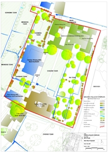 Site Plan Khaplu Palace Complex