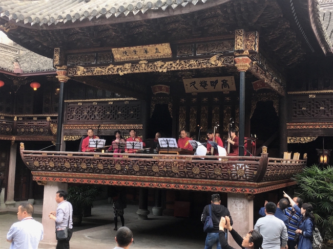 Qing’an Guild Hall ancient stage, Ningbo