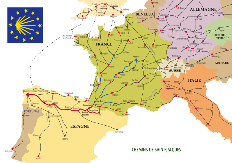 20101214文化线路-Chemin de Saint-Jacques-de-Compostelle (圣雅克朝圣之路)