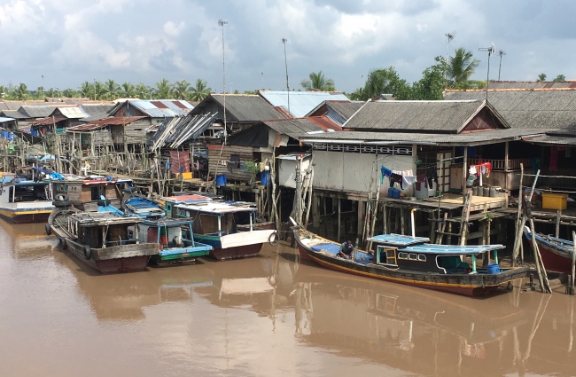 Bangka Island river harbour
